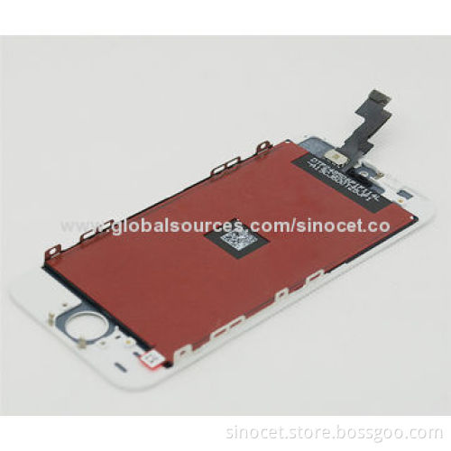 Cell phone display for iPhone 5s, refurbished LCD screen with original LCD module